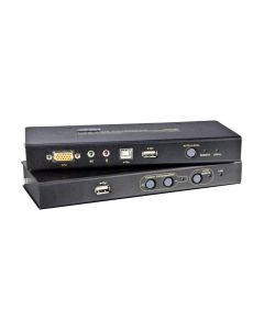 ATEN CE800B USB VGA/Geluid Cat 5 KVM Verlenger met USB Stick Opslag (1024 x 768@250m)