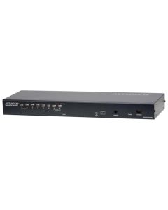 ATEN KH1508AI 1-Lokale/externe gedeelde toegang8-poorts Cat 5 KVM over IP-switch met poort serieschakeling