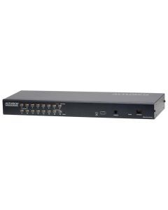 ATEN KH1516AI 1-Lokale/externe gedeelde toegang16-poorts Cat 5 KVM over IP-switch met poort serieschakeling
