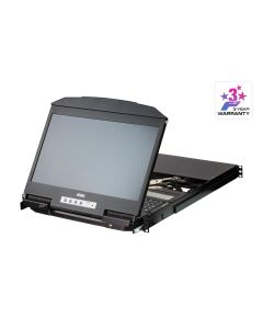 ATEN CL3884NW 4-poorts USB HDMI Meervoudige weergave dubbele rail breedbeeld LCD KVM-schakelaar